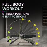 Adjustable 13-in-1 Weight Bench for Home Gym