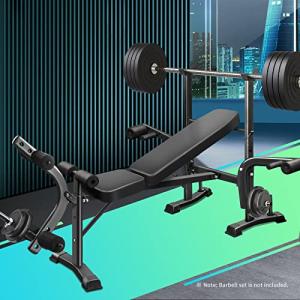 Finex 8-in-1 Adjustable Weight Bench Press