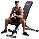 Adjustable Weight Bench for Home Gym Workouts
