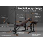BLACK LORD 14-in-1 Adjustable Weight Bench