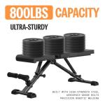 Adjustable Weight Bench for Home Gym Workouts