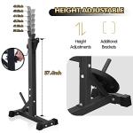 CANPA Olympic Weight Bench with Squat Rack