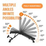 Adjustable Weight Bench for Home Gym Workouts