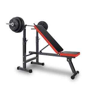 FitnessLab Adjustable Weight Bench for Home Workouts