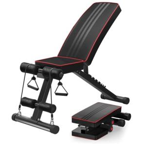 Adjustable Foldable Weight Bench for Home Gym