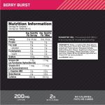 Optimum Nutrition Pure Pre Berry Burst 12 Pack