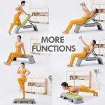 Adjustable Aerobic Deck and Dumbbell Workout Bench