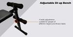 Adjustable Sit Up Bench for Home Workouts
