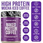 Naked Nutrition Café Mocha Protein Shake - 17 Servings