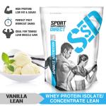 2KG Lean Whey Protein Powder, Chocolate & Vanilla