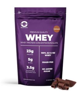 Premium Grass-Fed Whey Protein Concentrate - Chocolate
