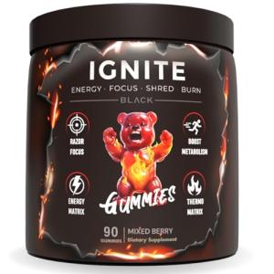 IGNITE Pre-Workout Gummies for Focus and Energy