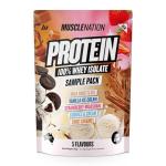Muscle Nation Whey Isolate Variety Pack Sachets