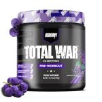 Redcon1 Total War Pre-Workout Powder - Grape Flavor