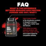 Musashi 100% Chocolate Whey Protein Powder 2kg