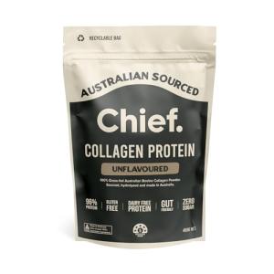 Chief Nutrition Grass-fed Collagen Protein Powder 450g