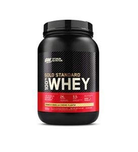 Gold Standard Whey Protein Powder - French Vanilla 907g