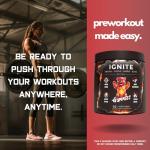 IGNITE Pre-Workout Gummies for Focus and Energy