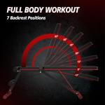 Adjustable Weight Bench for Home Gym Workouts