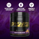 EHP Labs OxyShred Hardcore Pre-Workout Supplement - Grape Bubblegum