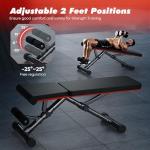 Adjustable Weight Bench for Home Gym Workouts