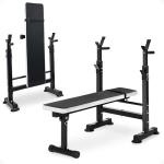 Adjustable Weight Bench with Squat Rack and Leg Developer