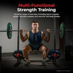 Sunny Health Adjustable Bench and Squat Rack