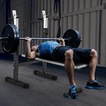 Adjustable Weight Bench with Squat Rack & Dip Station