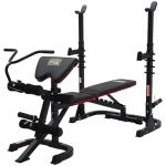 Fitvids Adjustable Weight Bench with Squat Rack