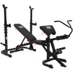 Fitvids Adjustable Weight Bench with Squat Rack