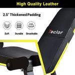 Teclor Adjustable Weight Bench for Home Workouts