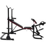 Fitvids Adjustable Weight Bench with Squat Rack