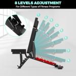 1400LB Heavy Duty Adjustable Weight Bench