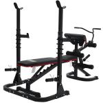 Fitvids Adjustable Weight Bench with Squat Rack