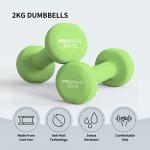 PROIRON 2kg Neoprene Dumbbell Set for Fitness