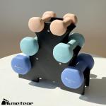 Meteor Neoprene Anti-Slip Dumbbell Set 1kg-3kg