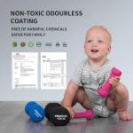 PROIRON 2kg Neoprene Dumbbell Set for Fitness