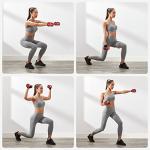 Vinyl Coated Dumbbell Set - 0.5kg to 5kg