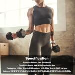 METEOR Hex Dumbbell Set - Rubber Coated Weights