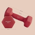 Vinyl Coated Dumbbell Set - 0.5kg to 5kg