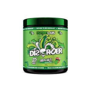 Faction Labs Disorder Pre-Workout 50 Servings - Black Fire