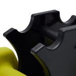 Color-Coded Neoprene Dumbbell Set with Rack