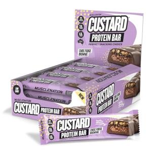 Muscle Nation Choc Fudge Brownie Protein Bars 12 Pack