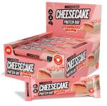 Muscle Nation Strawberry Cheesecake Protein Bars – 12 Pack