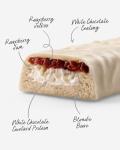 Muscle Nation White Choc Raspberry Custard Protein Bars