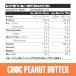 Muscle Nation Choc Peanut Butter Protein Bars 12 Pack