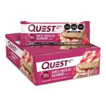 Quest Nutrition White Chocolate Raspberry Protein Bars 12 Pack