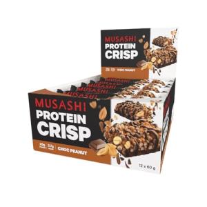 Musashi Chocolate Peanut Protein Bars - 12 Pack