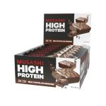 Musashi High Protein Chocolate Brownie Bars, 12 Pack