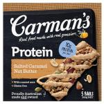 Carman's Salted Caramel Protein Bars 6x200g